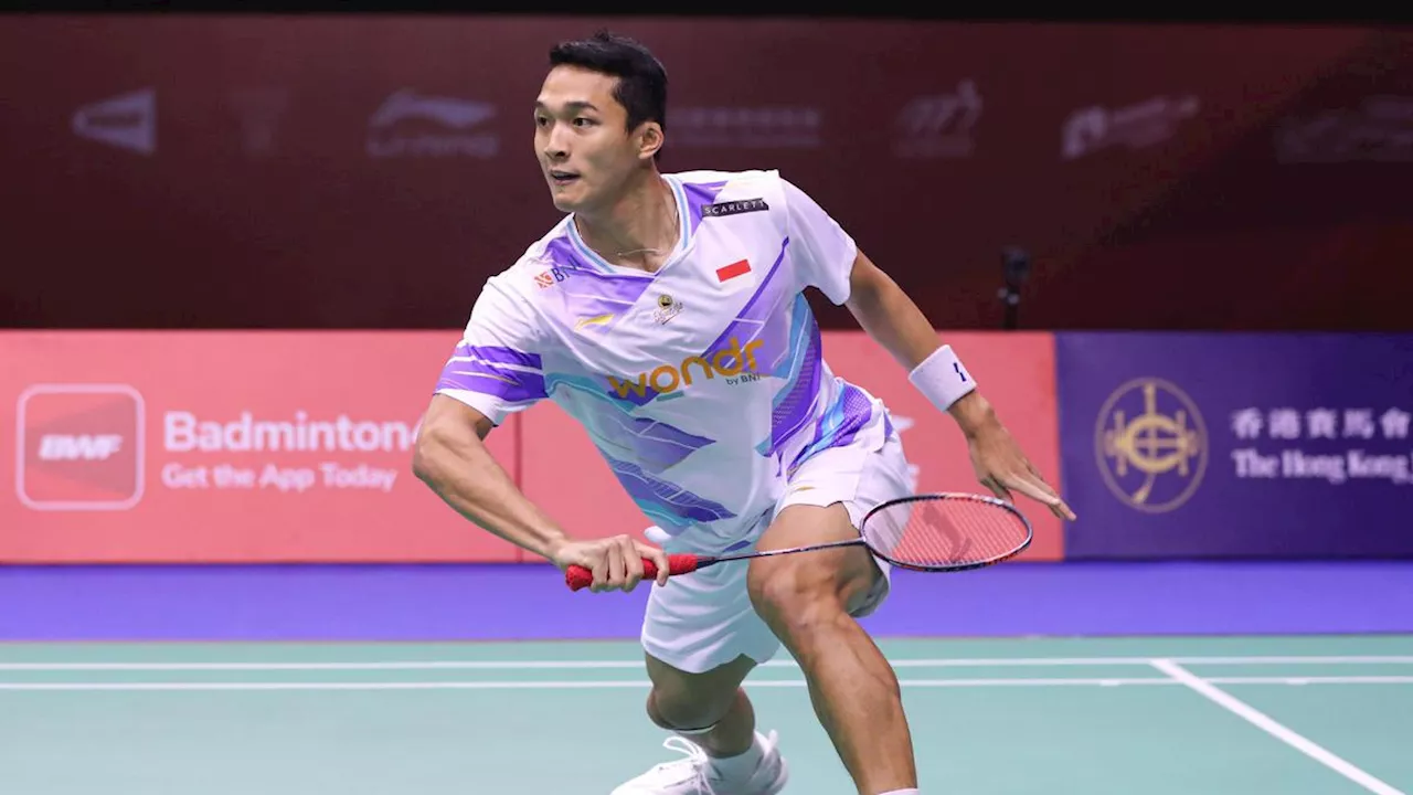 Hasil Hong Kong Open 2024: Kurang Tenang, Jonatan Christie Terhenti di Semifinal