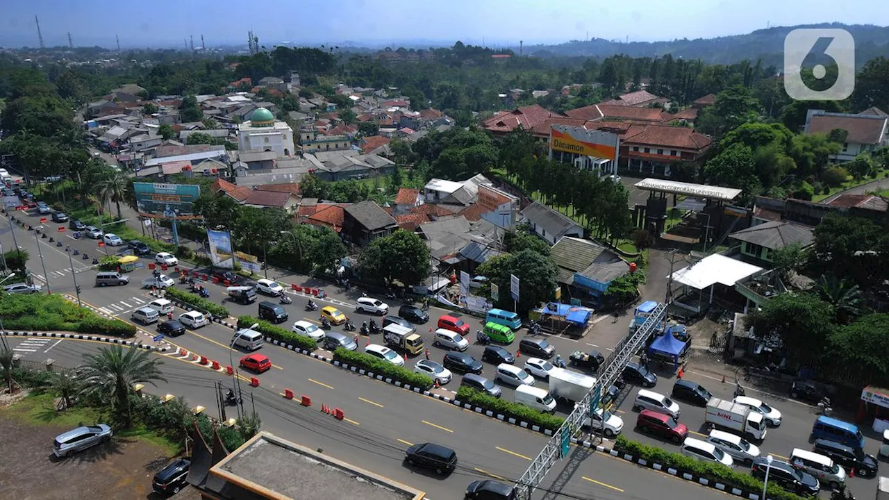 Libur Panjang Maulid Nabi, Polisi Berlakukan Sistem Genap-Genap di Kawasan Puncak Bogor