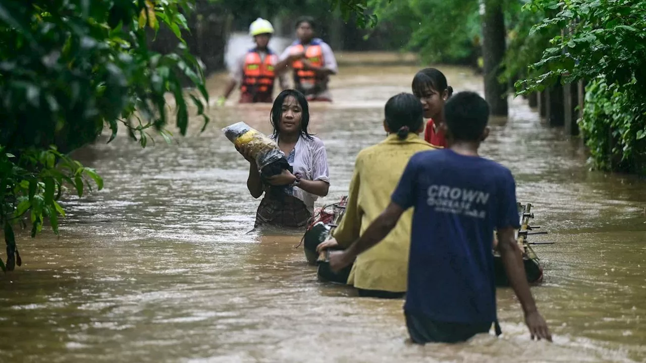 Topan Yagi Picu Banjir Mematikan di Myanmar, 33 Orang Tewas