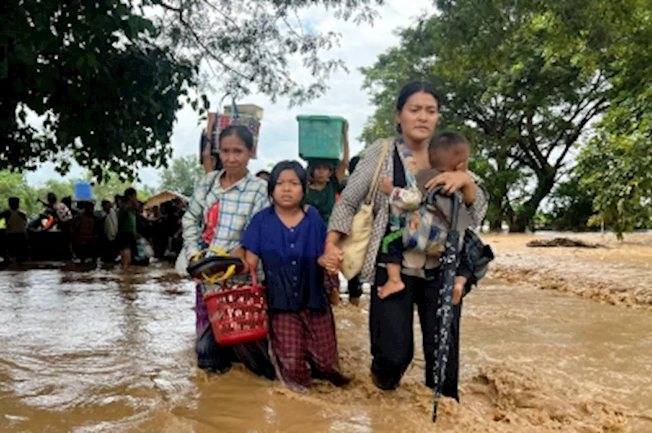 Myanmar junta makes rare request for foreign aid after floods claim nearly 300 lives, displace 235,000