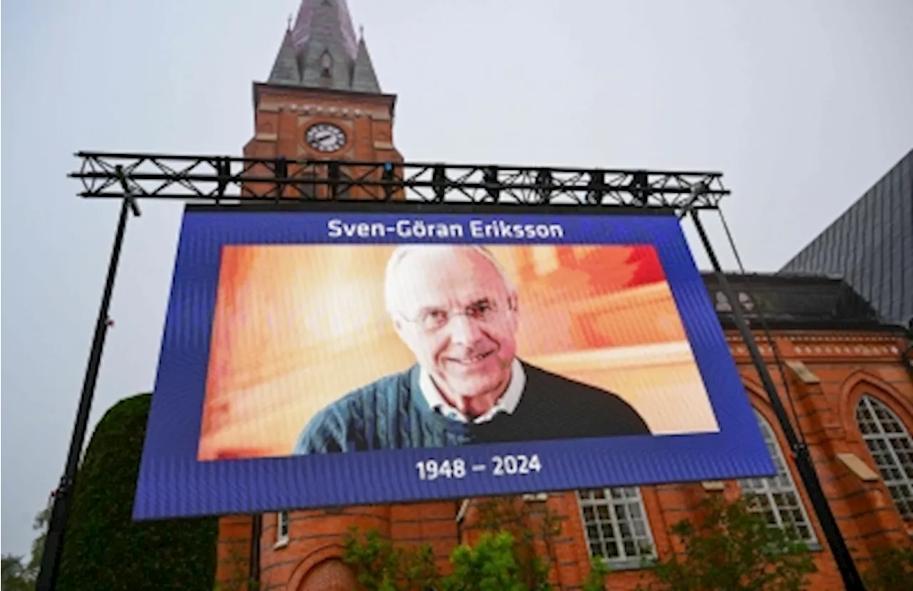 Sven-Goran Eriksson’s Swedish hometown honours ex-England manager with joyous farewell