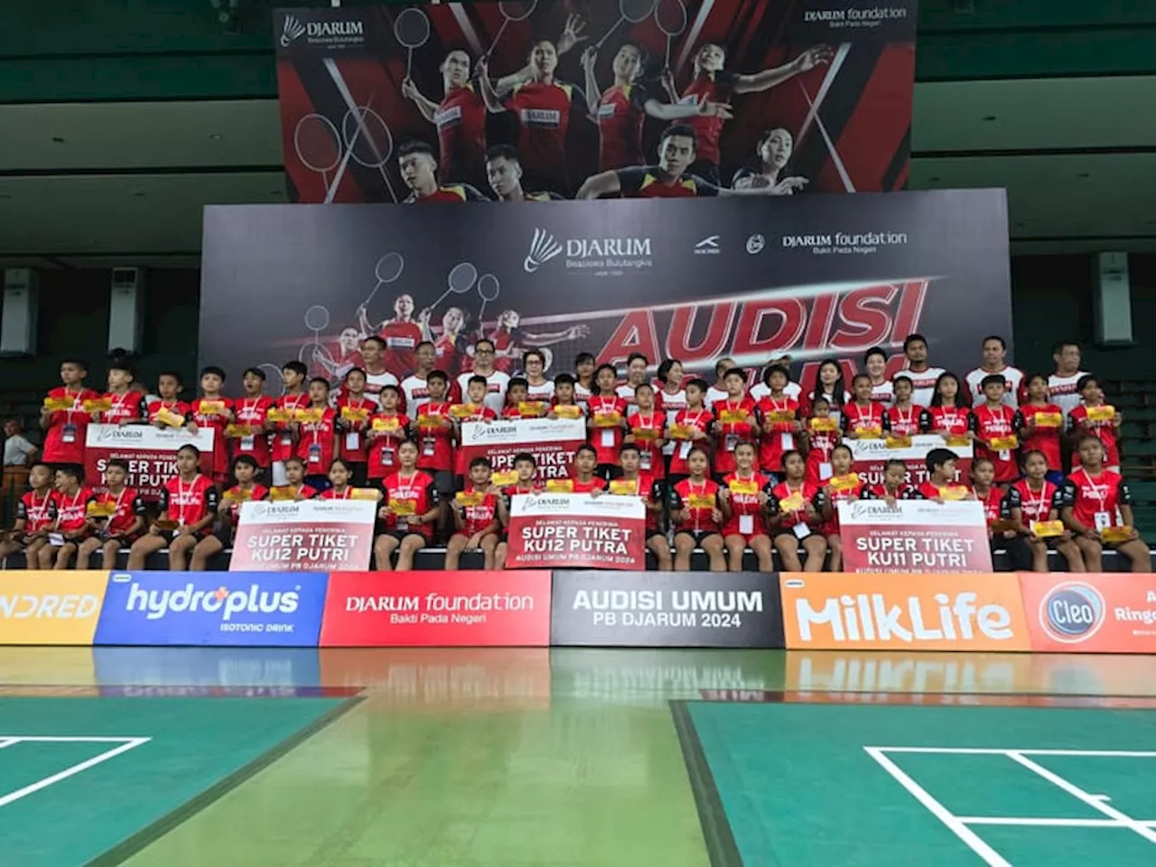 46 Peserta Audisi Umum PB Djarum Raih Super Tiket