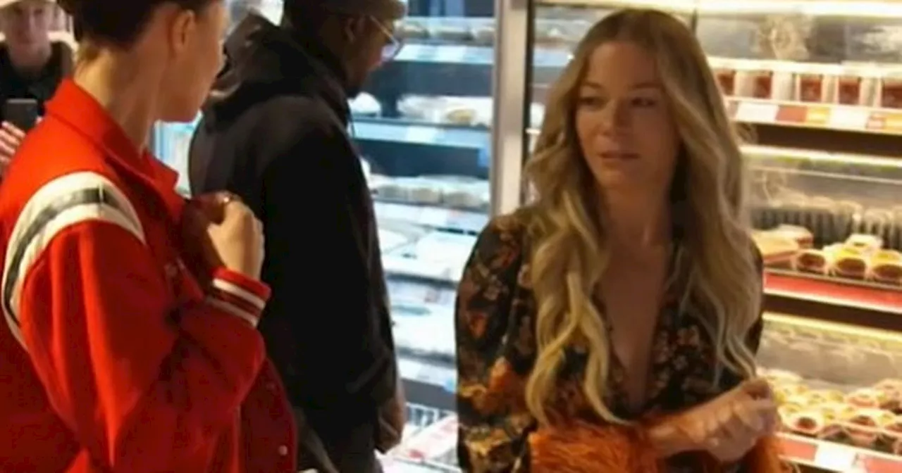 LeAnn Rimes Tries Greggs Sausage Roll for First Time With The Voice UK Co-Stars