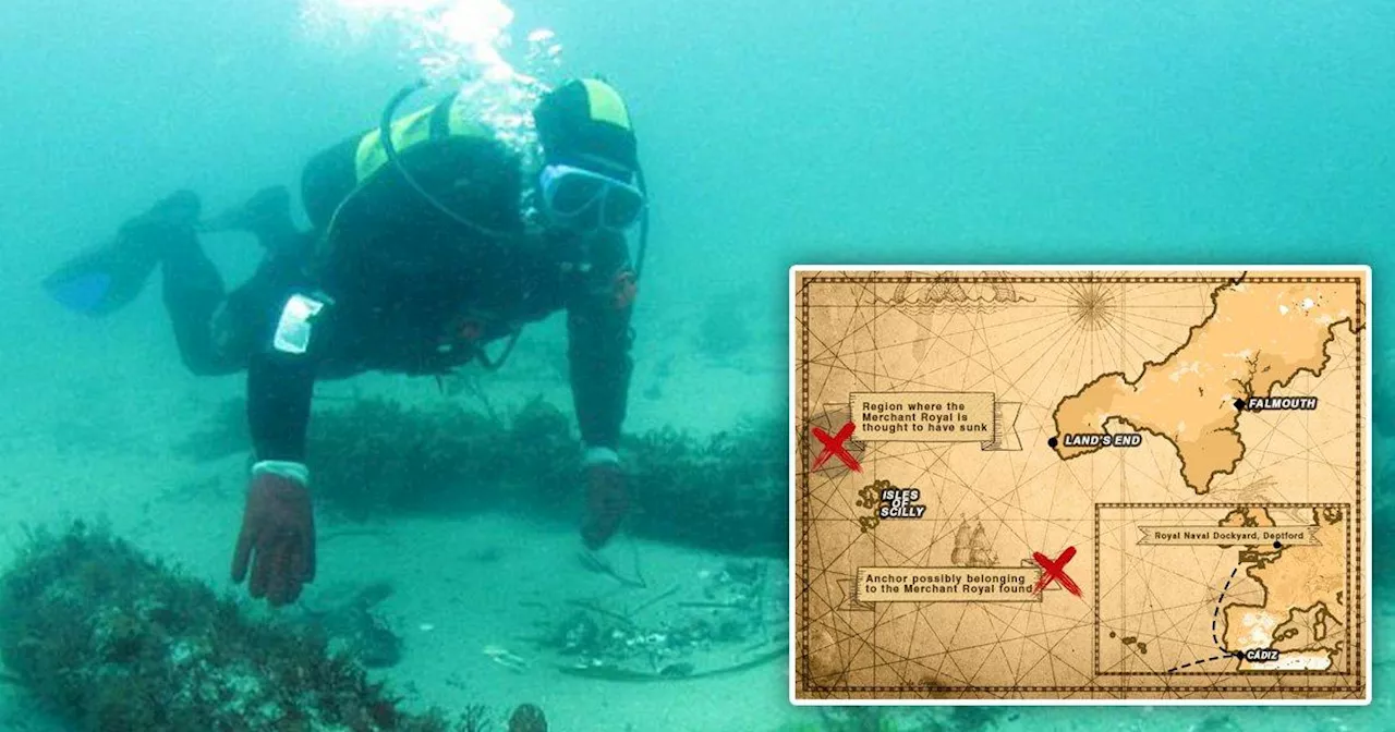 400-year-old ship with £4,000,000,000 of gold missing off UK coast