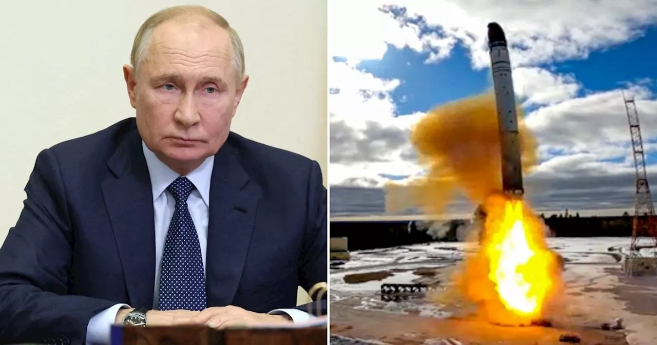 Putin may detonate nuclear bombs in Russia to show world he 'means it'