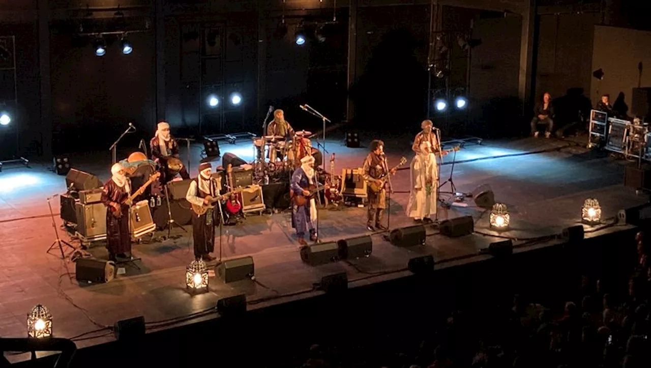 Tinariwen, le groupe mythique du blues touareg, a triomphé au festival Arabesques, à Montpellier !