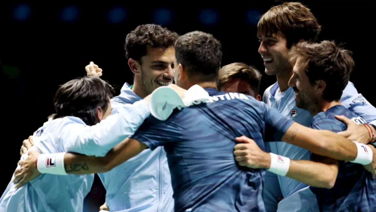 Argentina avanzó a las finales de la Copa Davis tras vencer por 3-0 a Finlandia