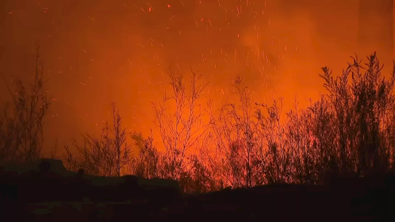 Bridge Fire remains as SoCal's largest active fire at 52,000 acres