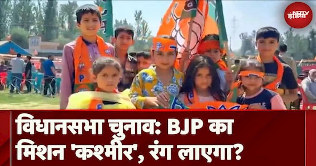 Jammu Kashmir Assembly Election 2024: मिशन कश्मीर पर BJP ने लगाया जोर, क्या BJP के हाथ आगे की बागडोर