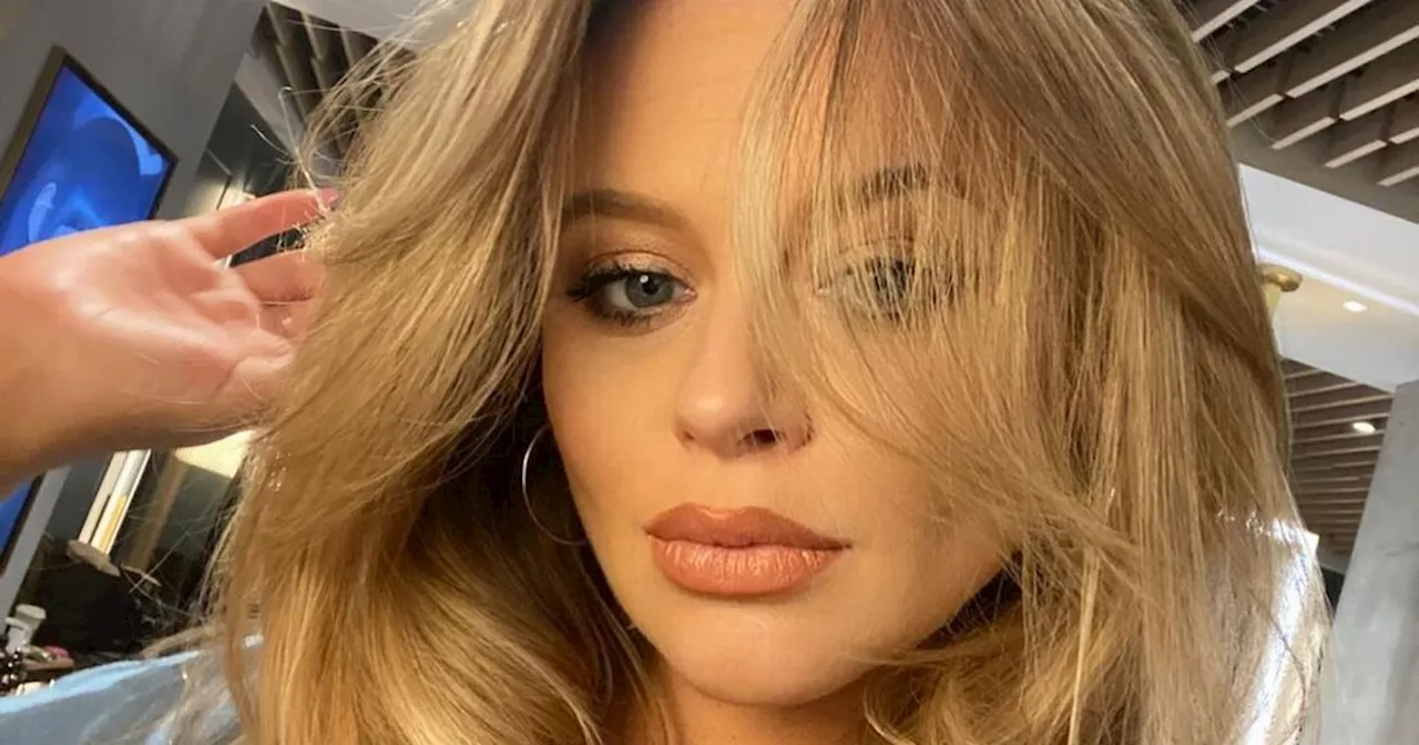 Emily Atack Looks 'Glowing' During First Family Holiday With Boyfriend And Baby