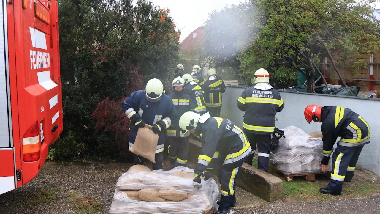 1.100 Feuerwehrleute im Einsatz: „Lage im Tullnerfeld unter Kontrolle“