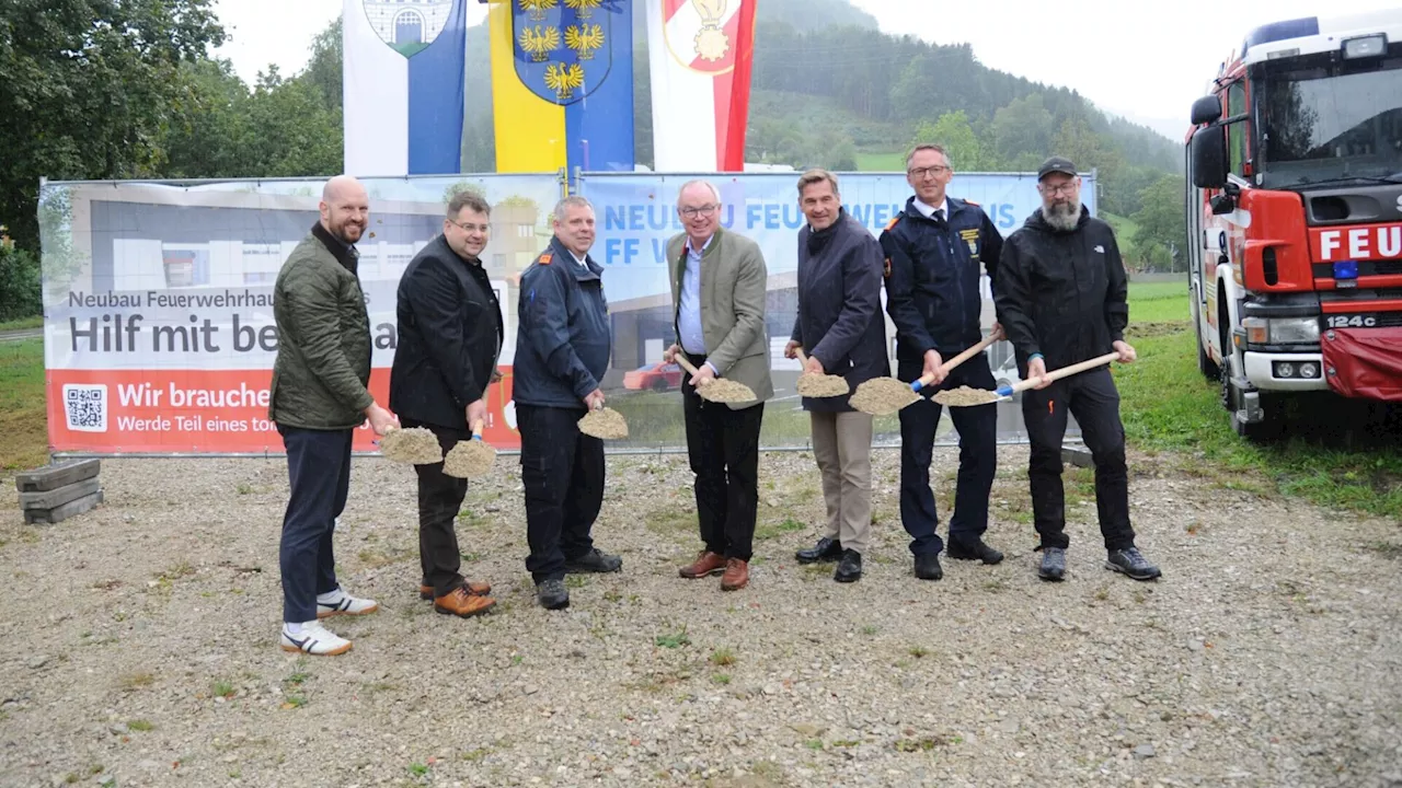 Spatenstich für neues Feuerwehrhaus in Wirts