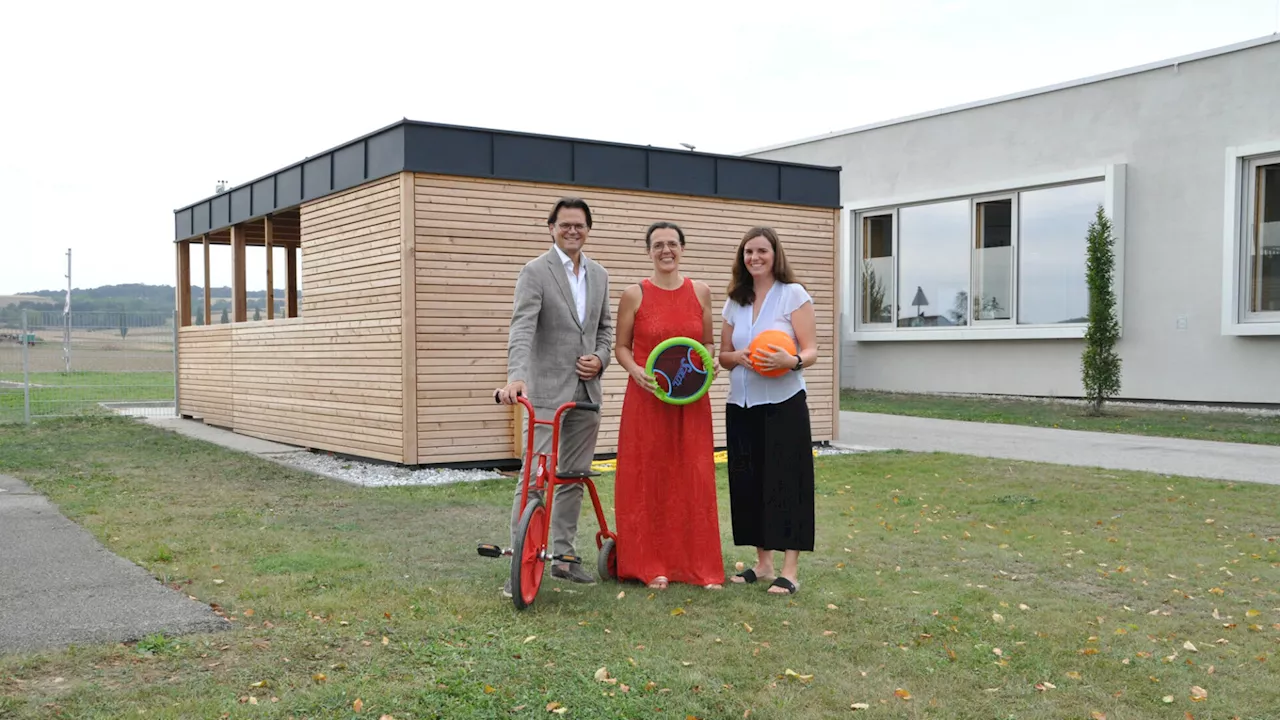 Talentezentrum Michelhausen: Neuer Stauraum für Nachmittagsbetreuung