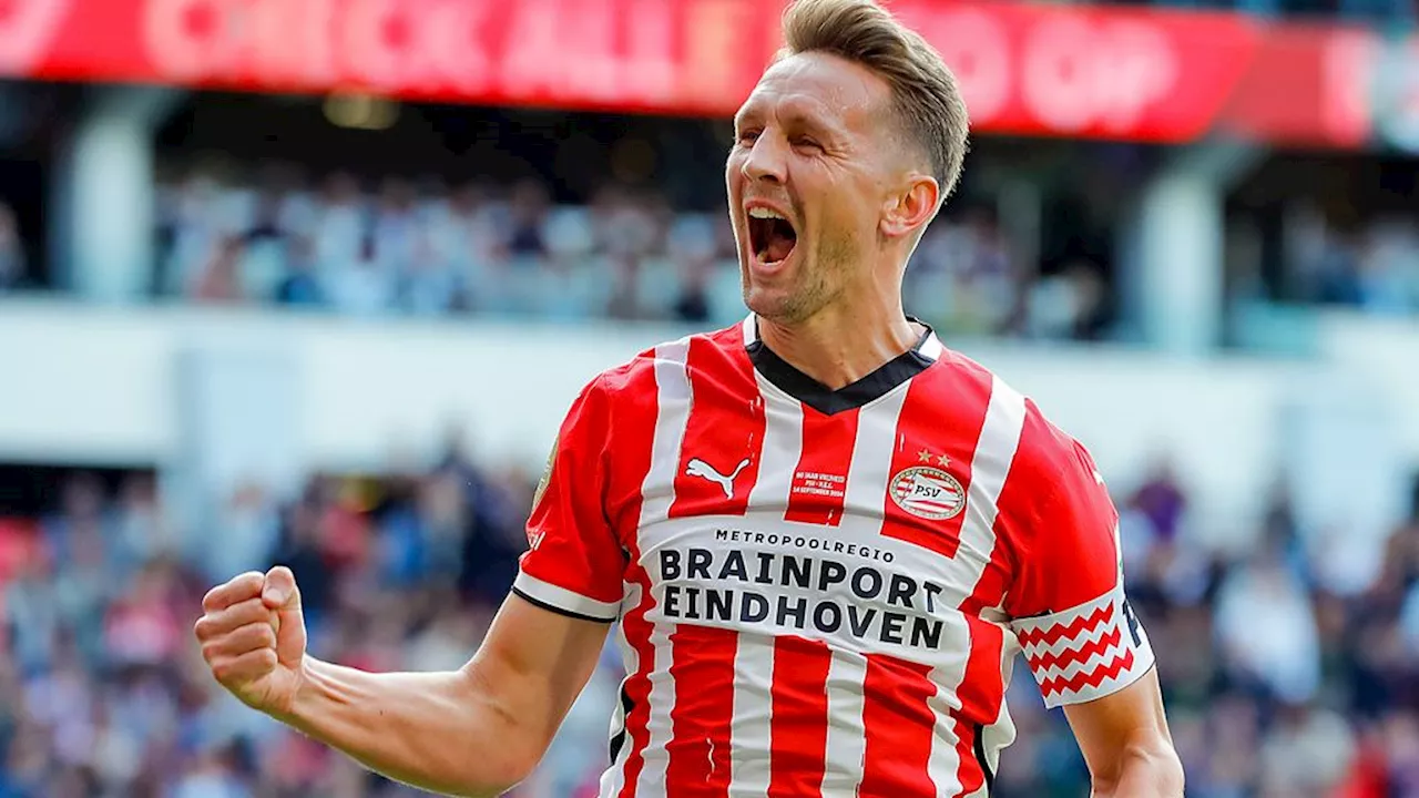 PSV is na 16 minuten klaar met tien NEC'ers en kan zich sparen voor Juventus