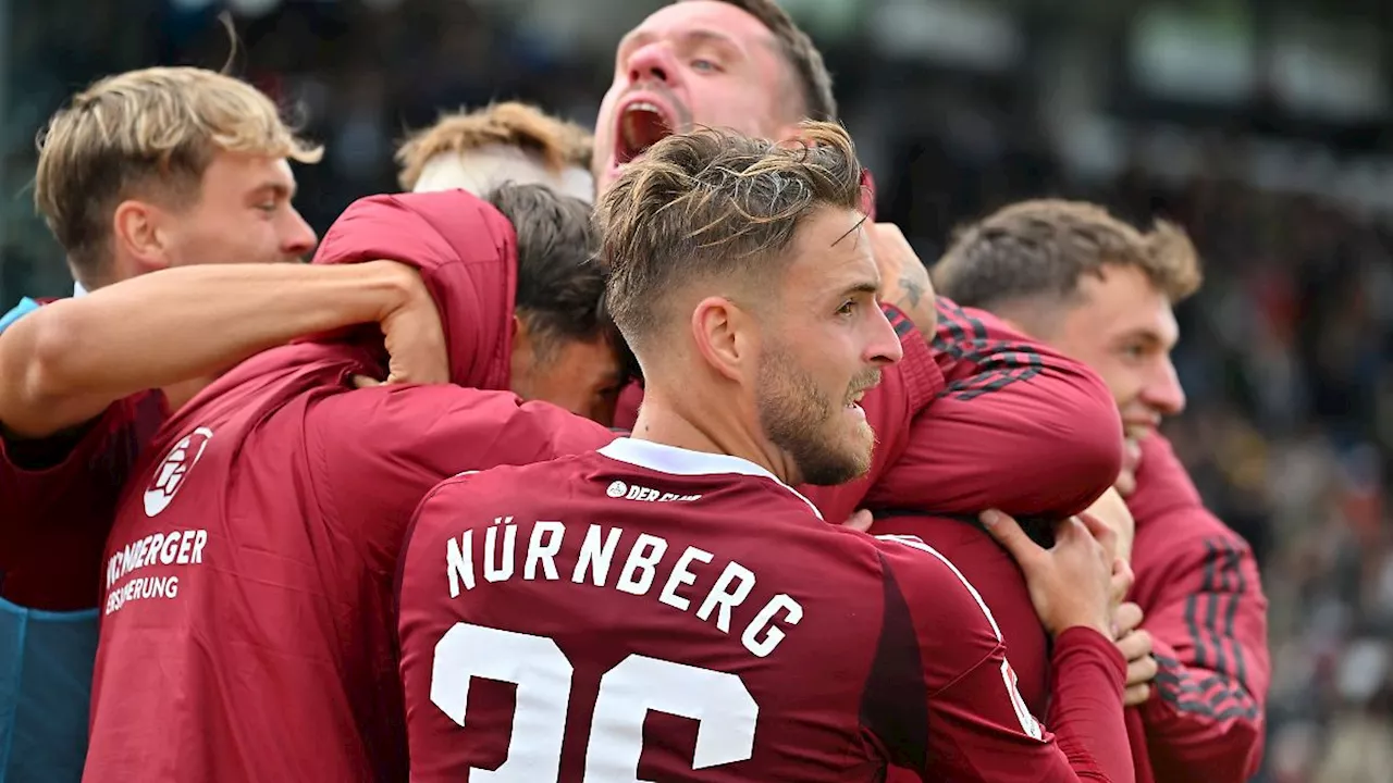 Bayern: Irre Nachspielzeit: Nürnberg ringt Ulm mit VAR-Hilfe nieder