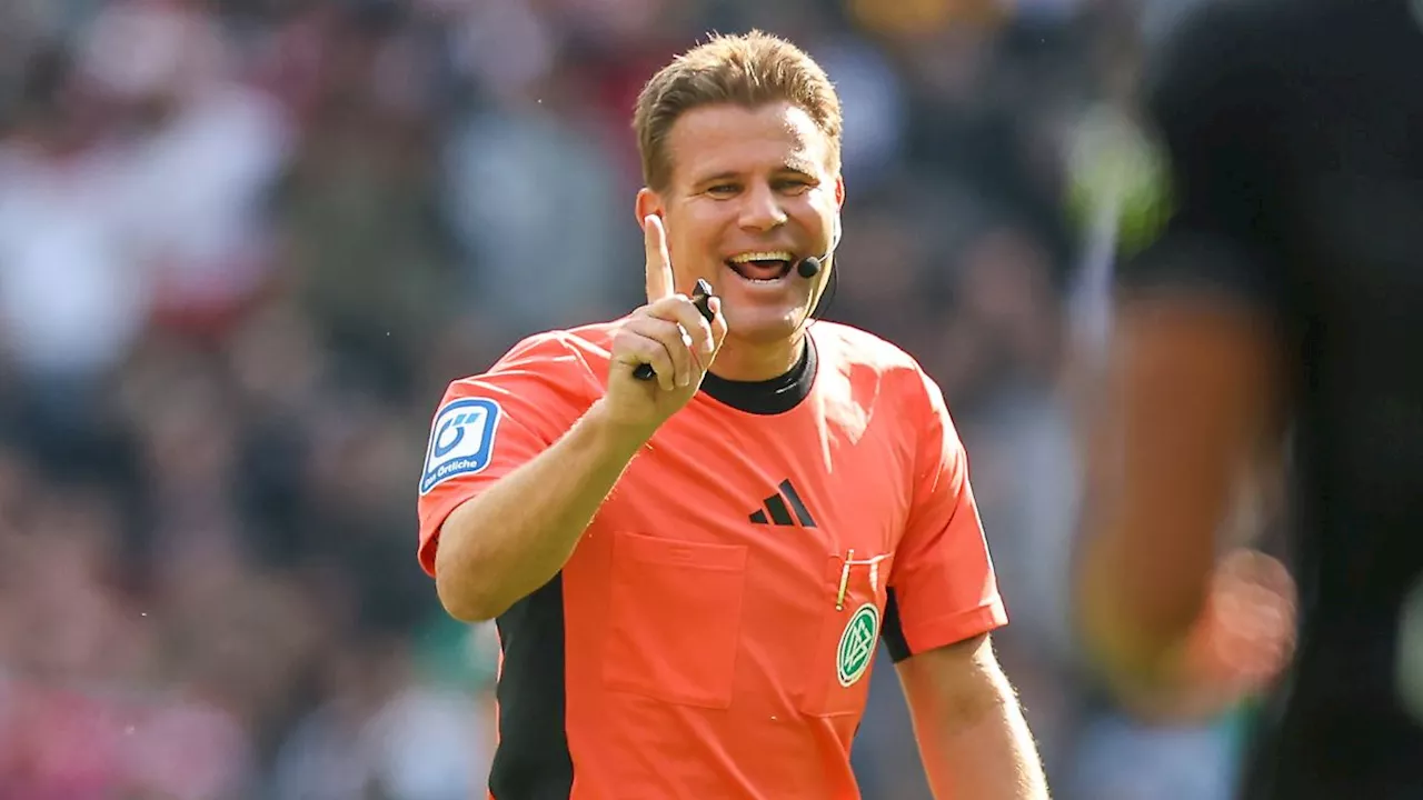 Bei Comeback nach Kreuzbandriss: Felix Brych macht sich zum Bundesliga-Rekordschiedsrichter