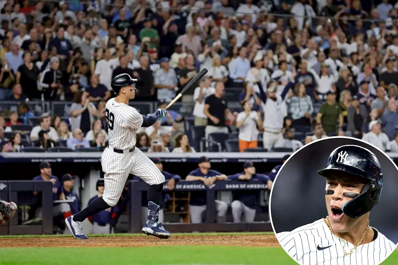 Aaron Judge's drought-snapping grand slam powers Yankees' electric win over Red Sox