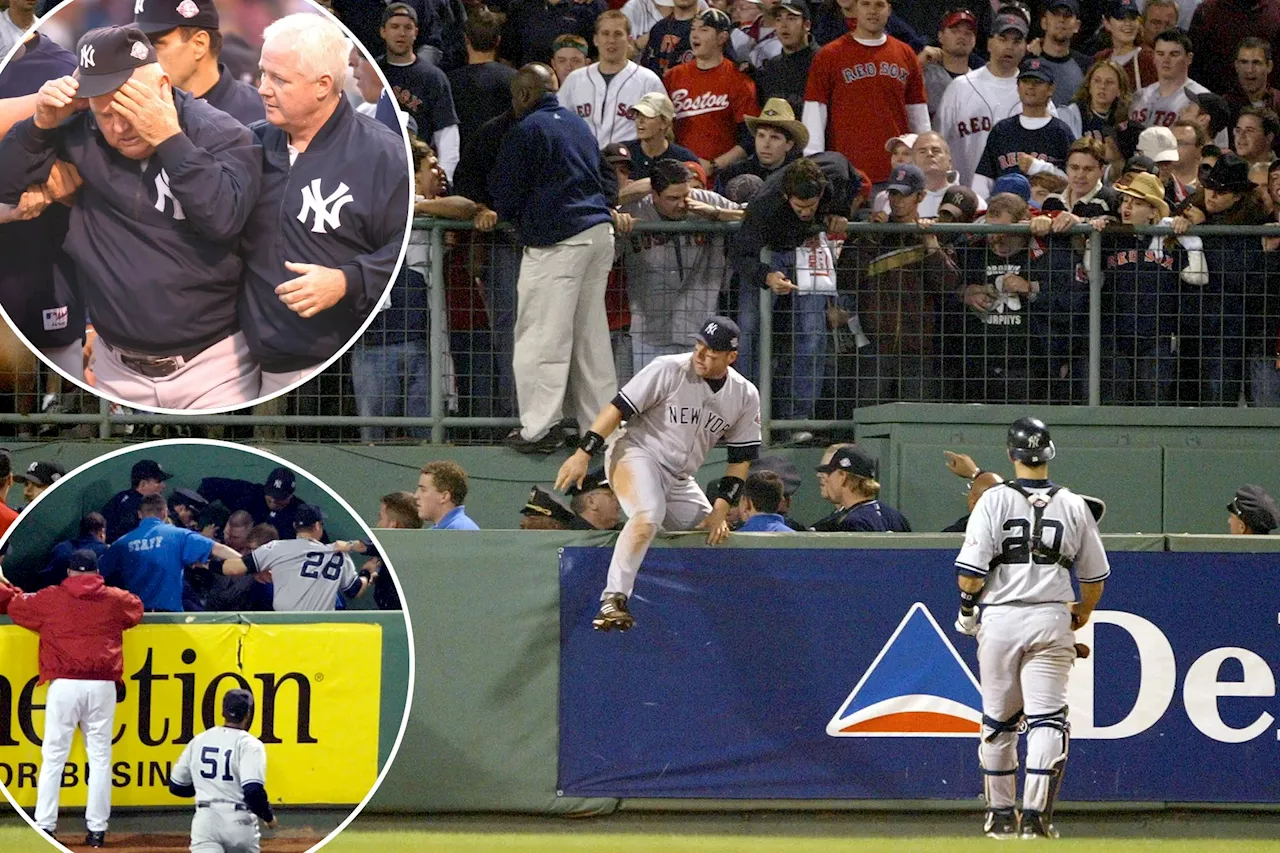 Press box ejection after classic Yankees-Red Sox ALCS brawl got washed out