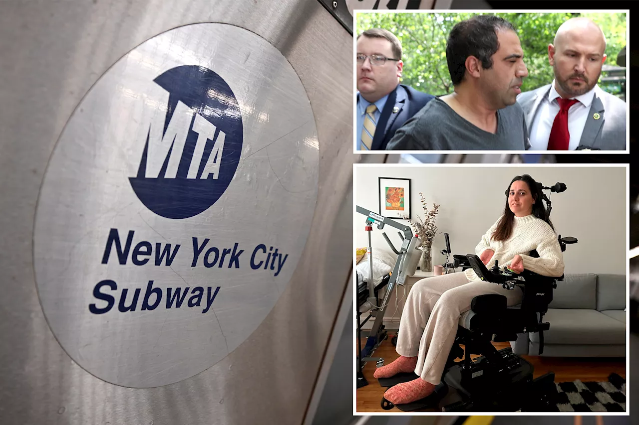 Queens woman paralyzed after terrifying subway shove says MTA 'failed' her: lawsuit