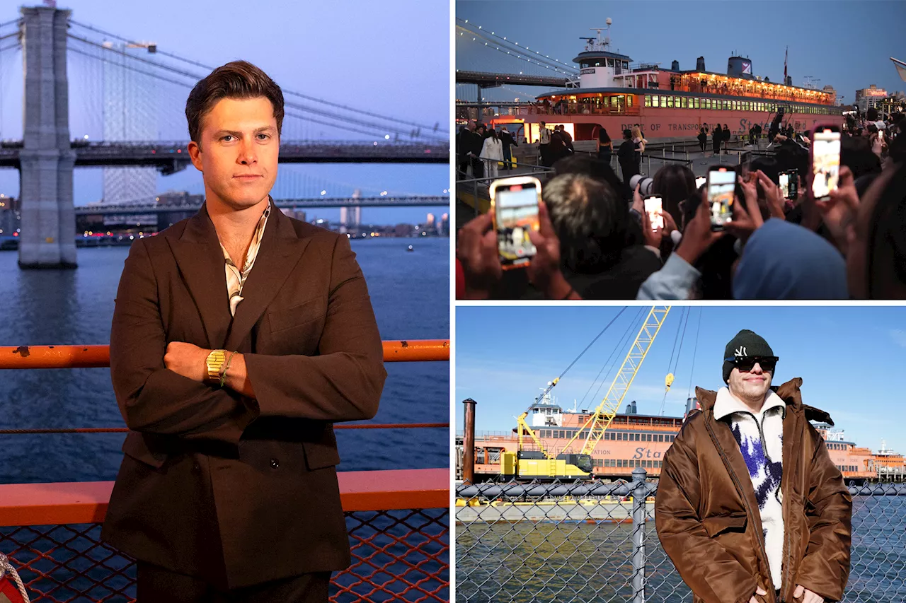 'SNL' star Colin Jost says buying Staten Island Ferry with Pete Davidson was 'dumbest' purchase ever