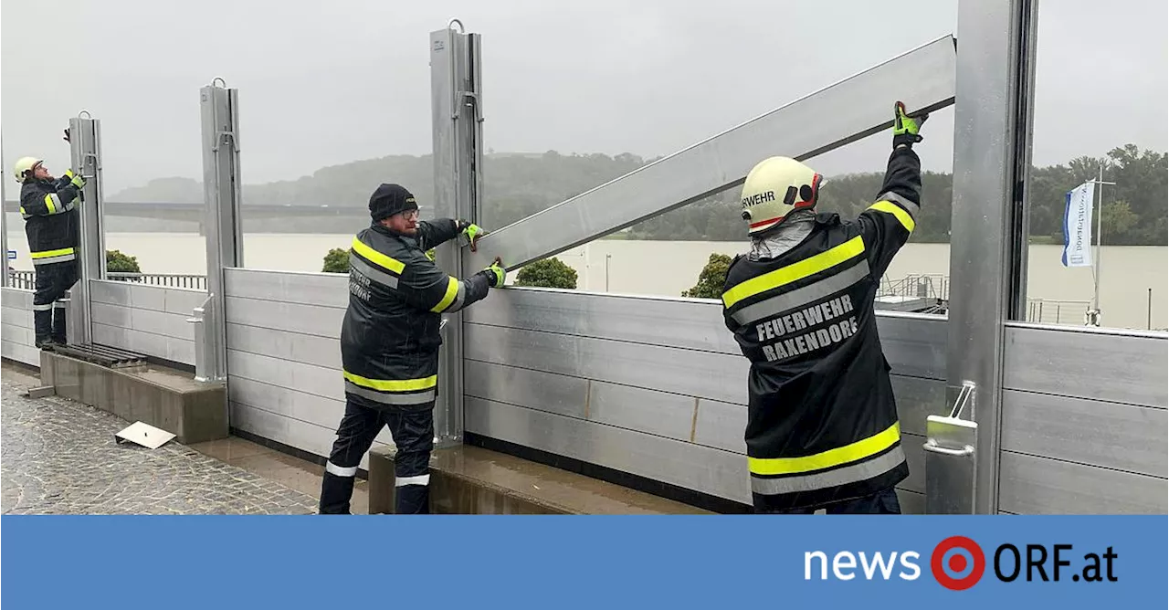 Hochwassergefahr: Lage in Niederösterreich spitzt sich zu