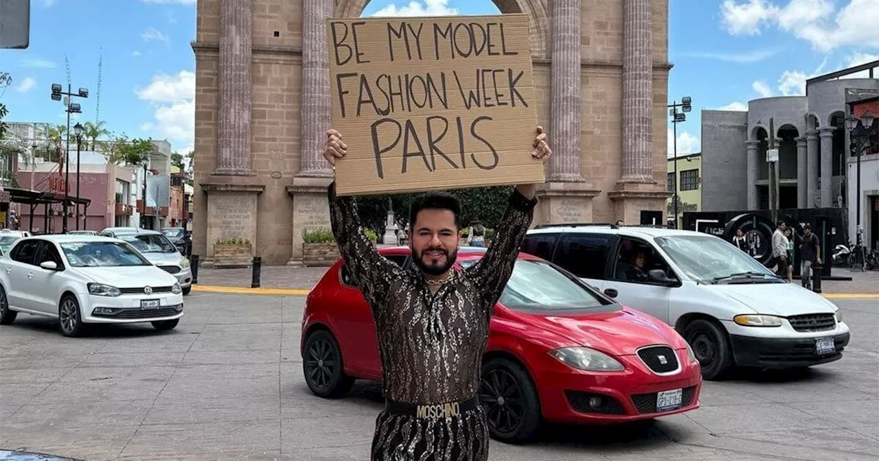 Diseñador leonés Gilberto Brizuela presentará su colección en la Fashion Week de París 2024