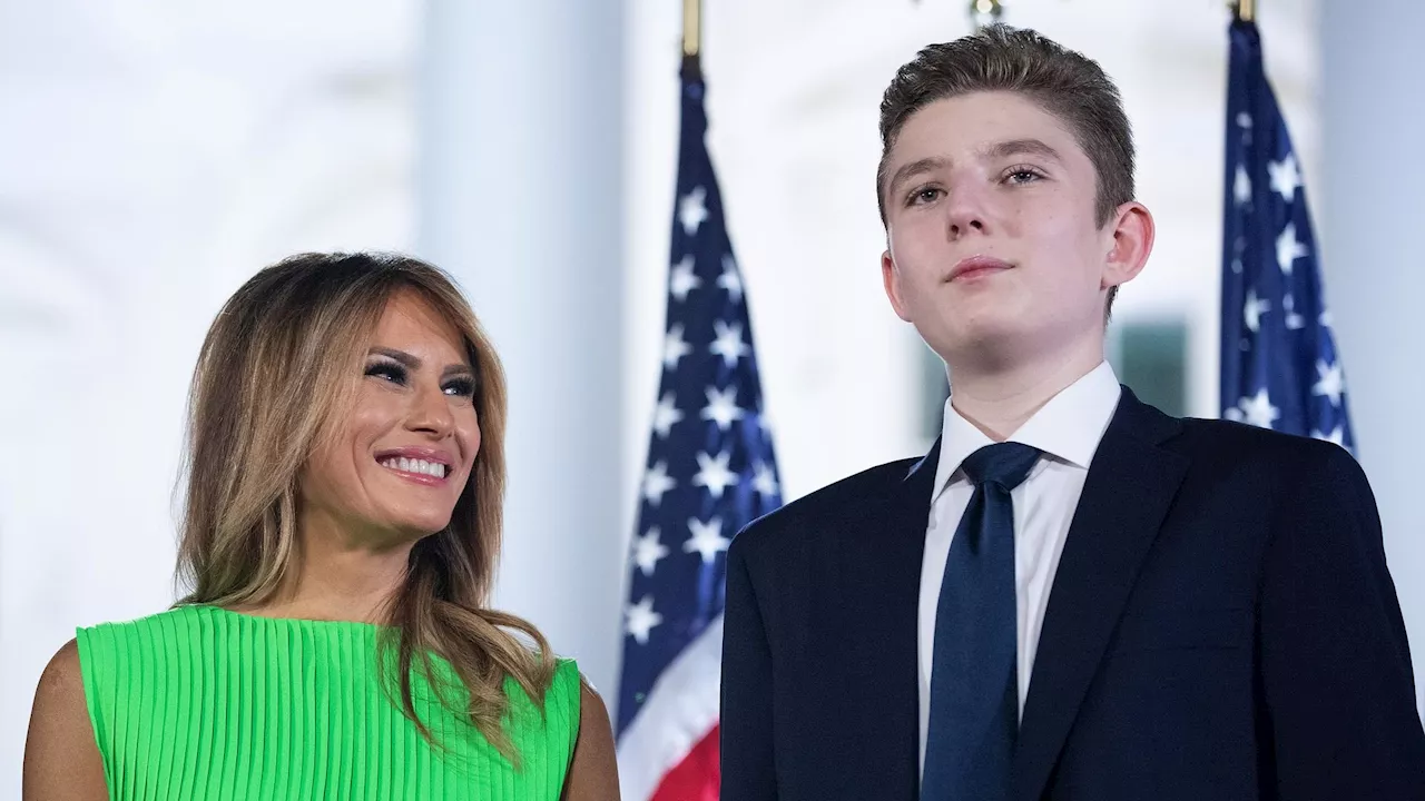 Melania Trump nutzt Sohn Barron für ihre Buchwerbung