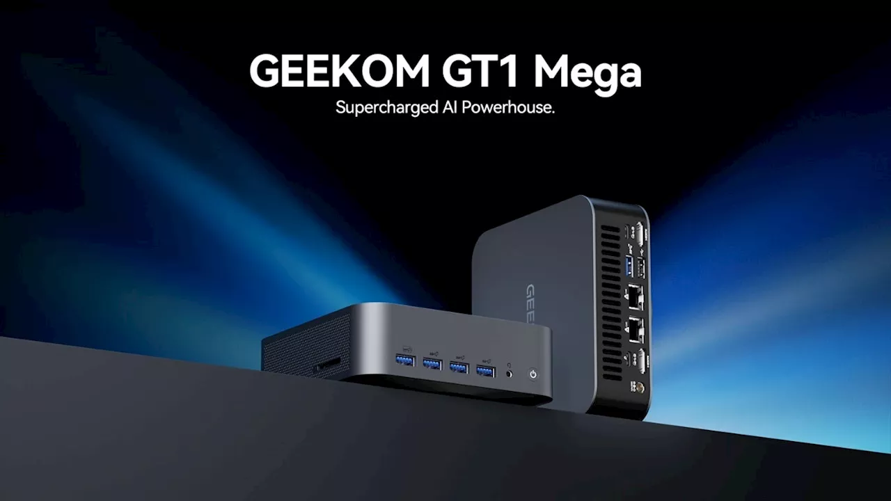 GEEKOM GT1 Mega、Intel® Core™ Ultra プロセッサー搭載し、静音性能を向上