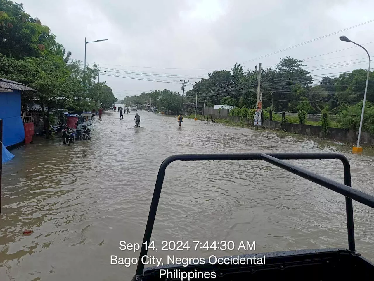 Flooding hits southern Negros Occidental due to habagat