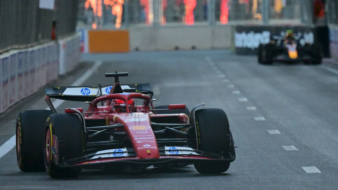 F1 Azerbaïdjan : Leclerc en pole devant Piastri et Sainz, Norris éliminé en Q1