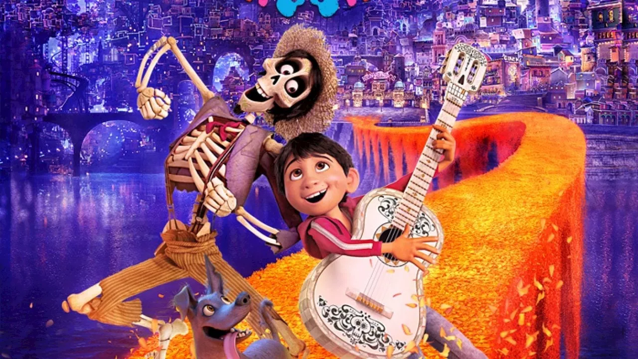 Así se vería 'Coco' de Pixar si fuera un live-action de los años 80