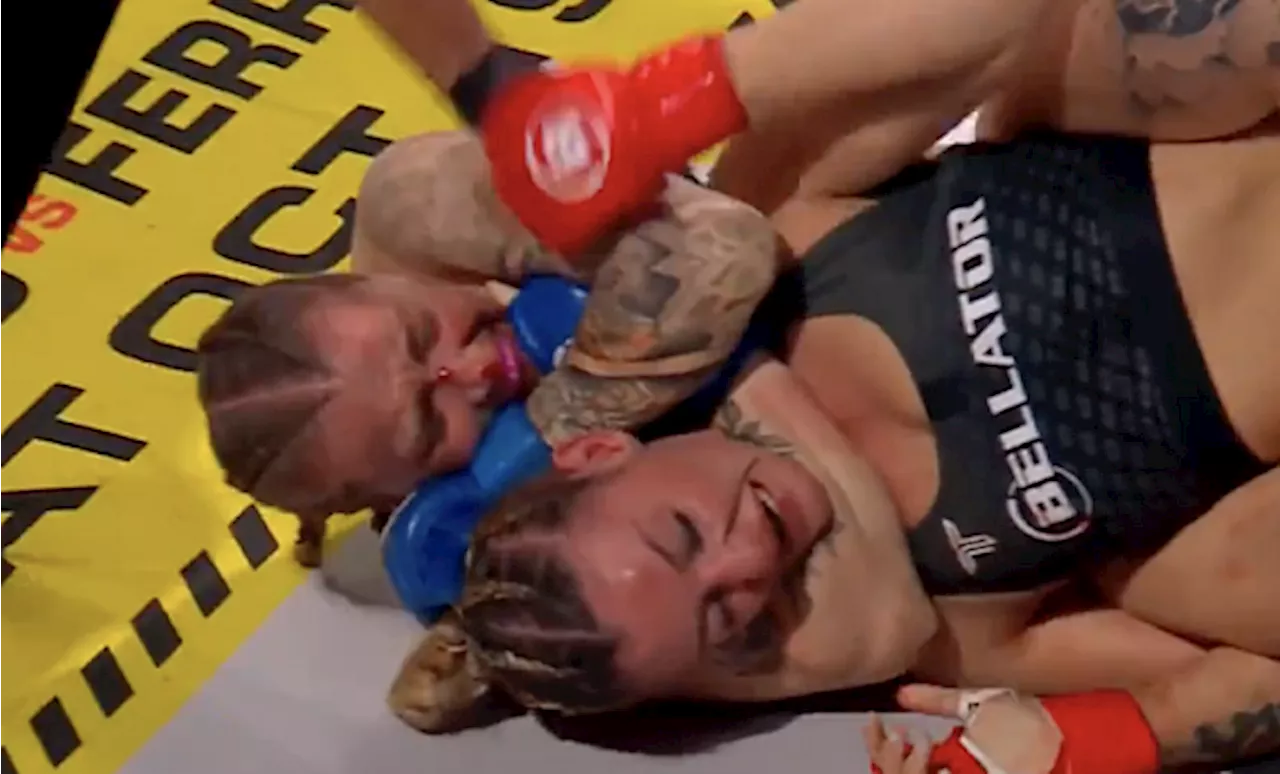 Sara Collins Submits Leah McCourt in Bellator London Main Event