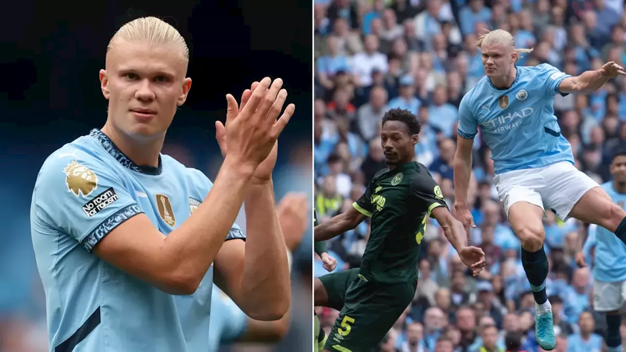 Erling Haaland breaks incredible Premier League record vs Brentford despite missing out on hat-tricks landmark