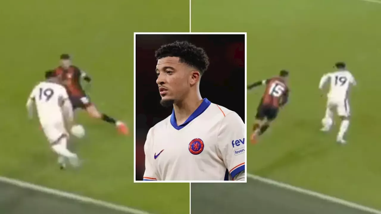 Jadon Sancho shines on Chelsea debut with assist for Christopher Nkunku