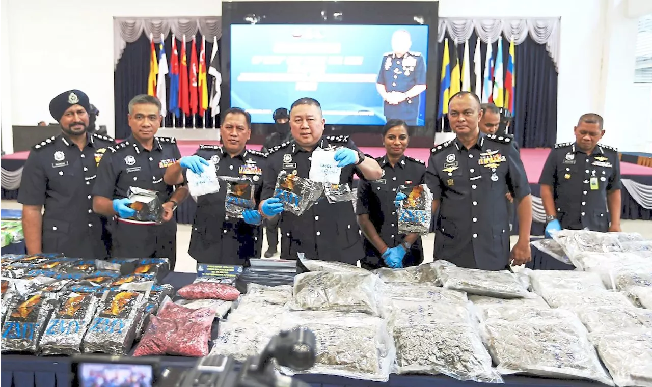 Three held, RM5mil worth of drugs seized in KL raids