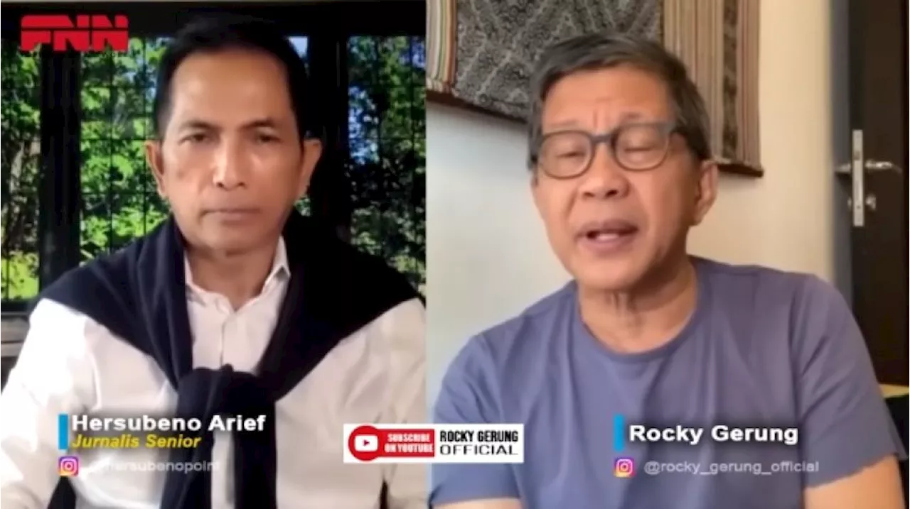 Jejak Kelam Hersubeno Arief: Dipolisikan Karena Hoak, Kini Sentil Naturalisasi Timnas Indonesia