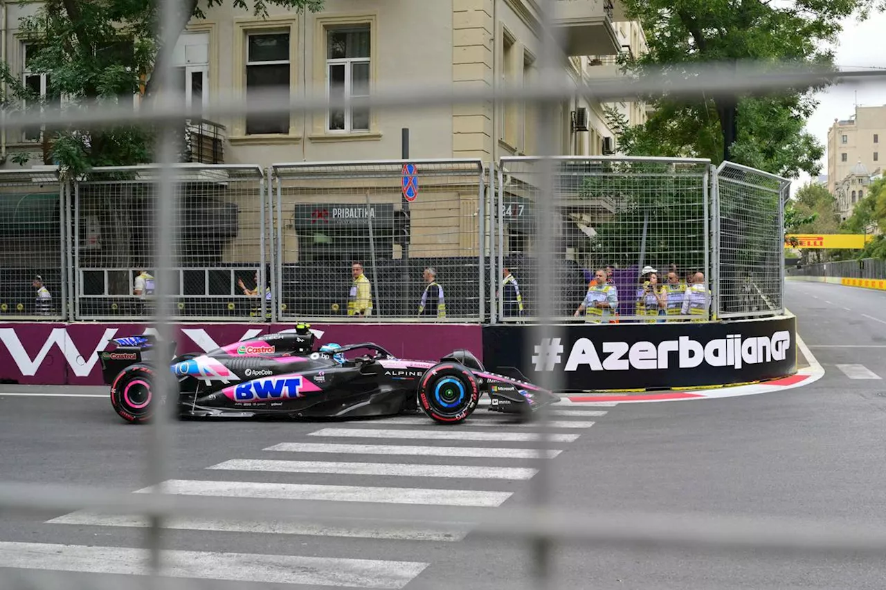 Formule 1 : initialement 13e, Gasly disqualifié après les qualifications du GP d’Azerbaïdjan