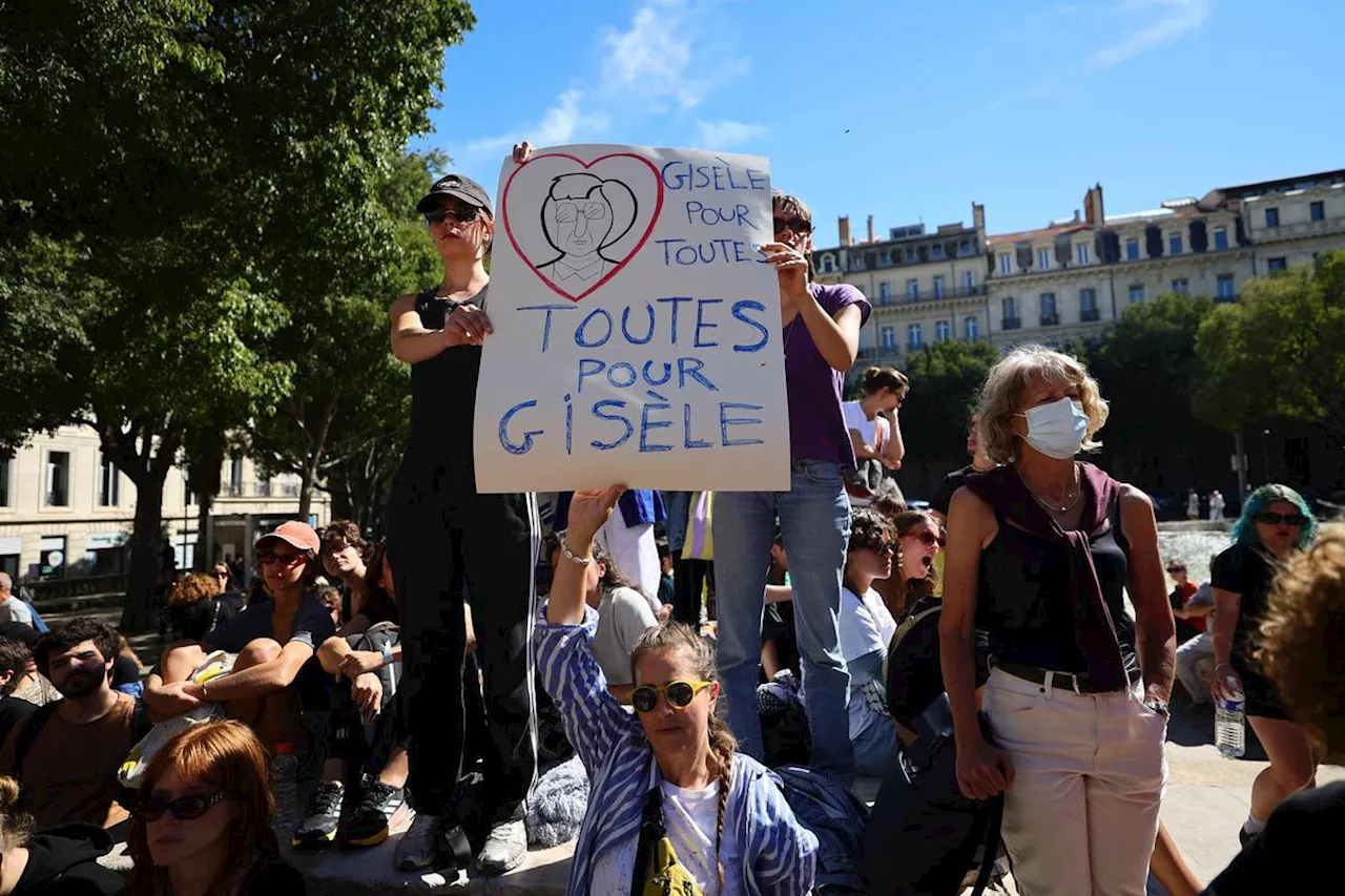 « La honte change de camp » : manifestations de soutien à Gisèle Pelicot et aux victimes de viols dans toute la France