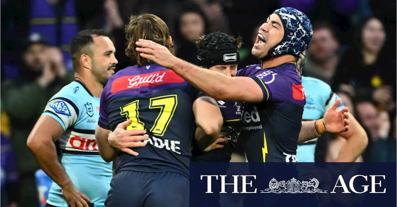 Hughes Outshines Cleary as Storm Crush Sharks