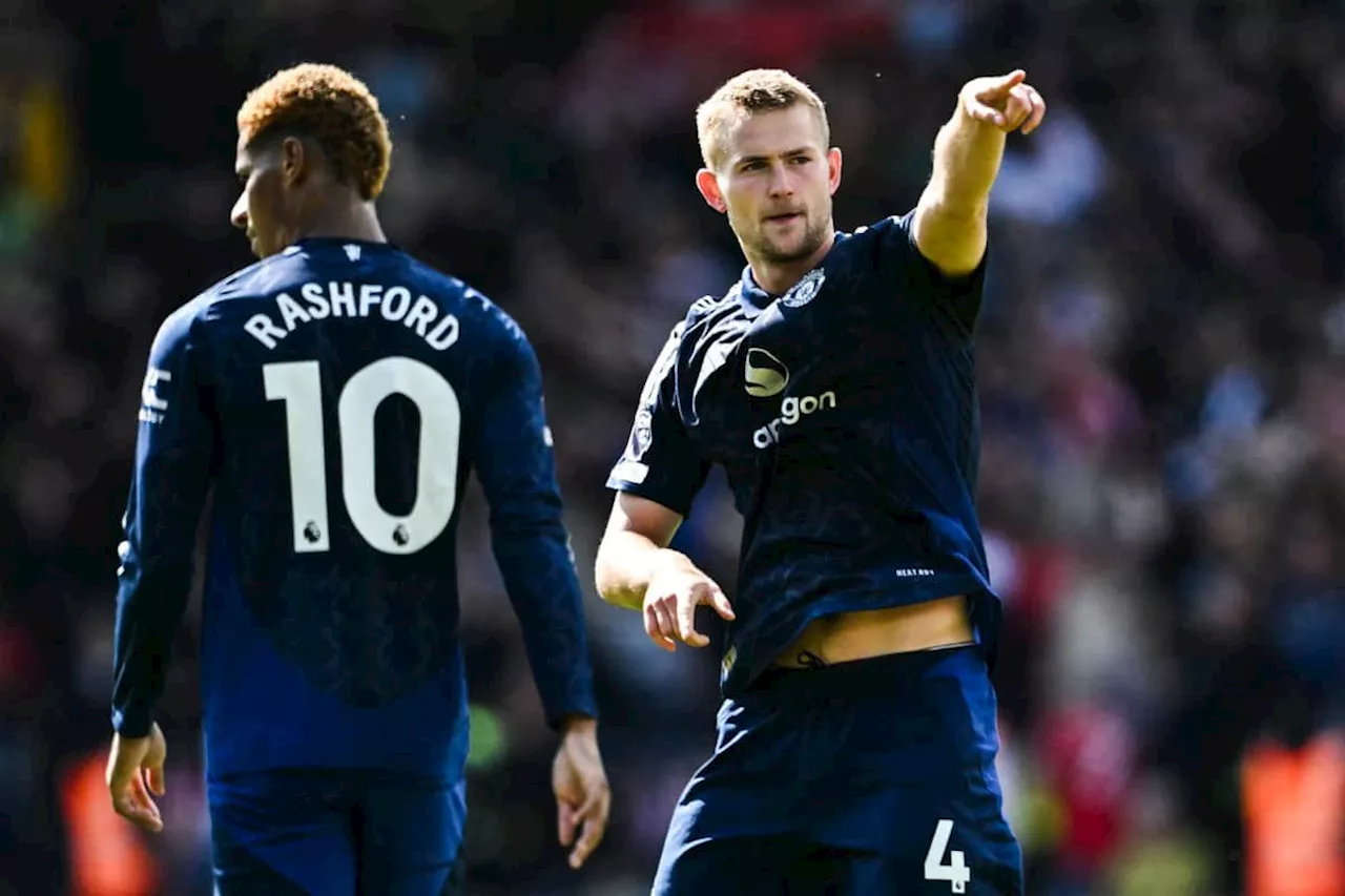 Man Utd lift mood by easing to victory at 10-man Southampton