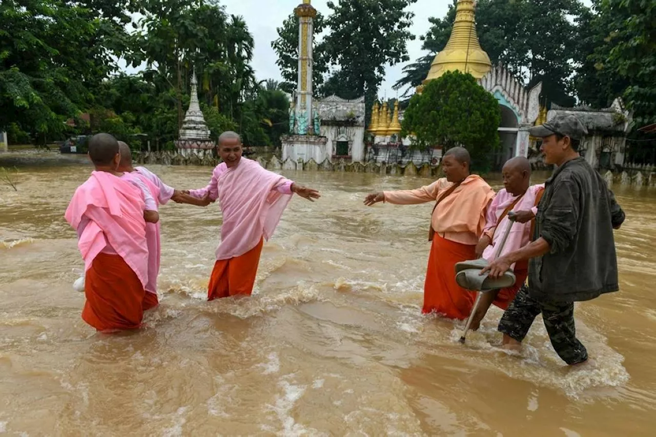 Flood-hit Myanmar asks for foreign aid