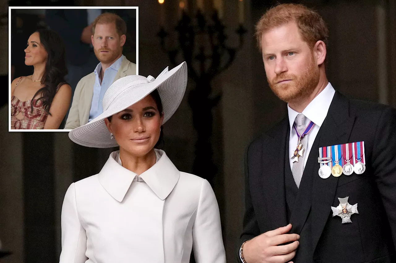 Two key signs it’s ‘not rosy’ with Prince Harry and Meghan Markle ahead of his 40th birthday revealed by ro...