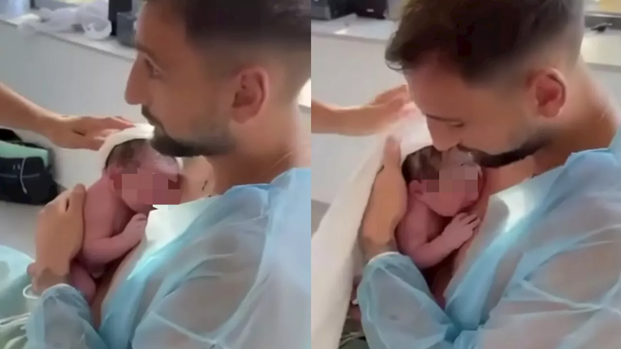 Gigio Donnarumma è diventato papà: il dolcissimo video con il piccolino (e il nome scelto)