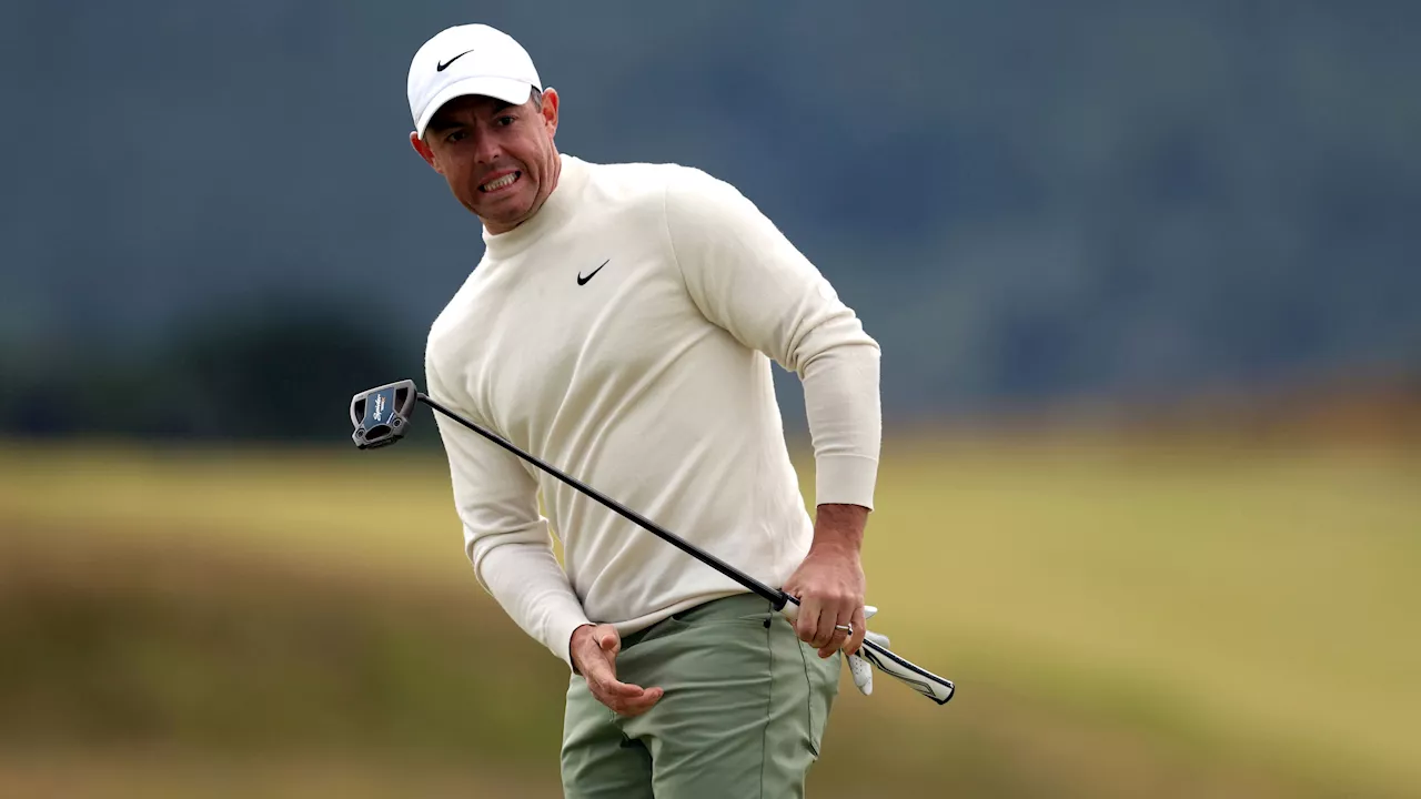 McIlroy survives strong wind for 69 to lead Irish Open over Manassero