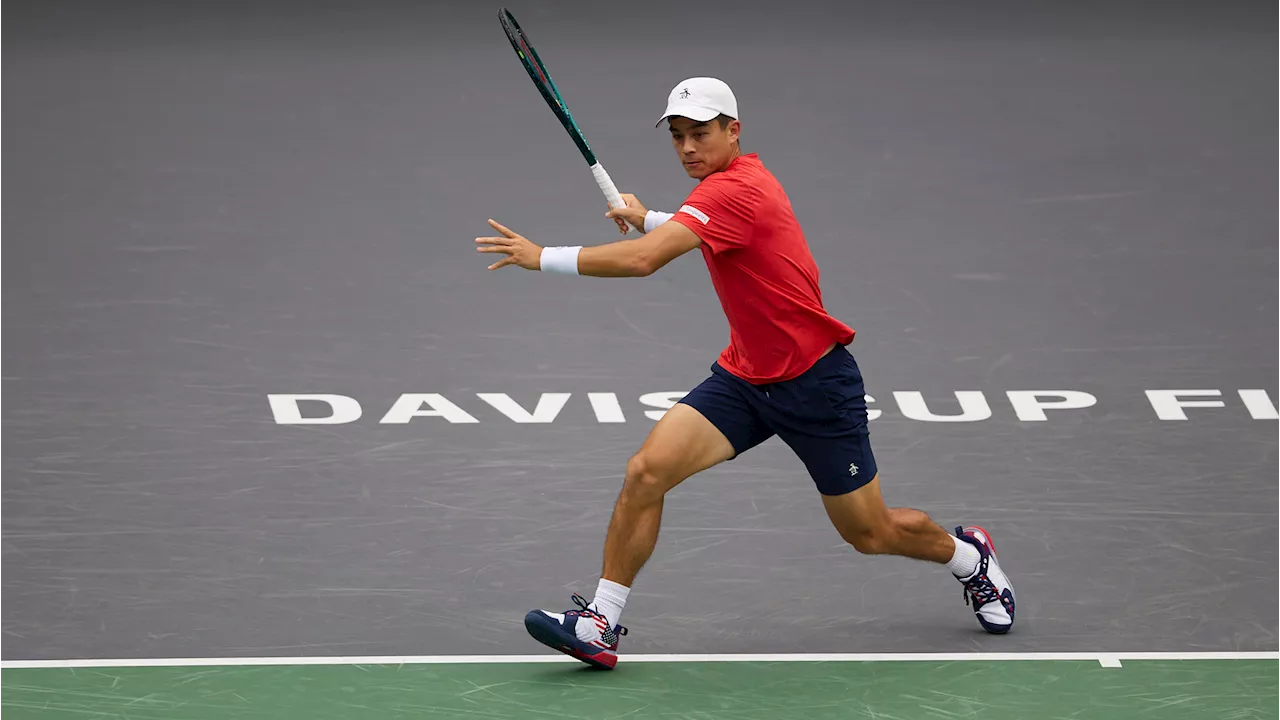 US beats Germany to secure top spot in Davis Cup Finals group