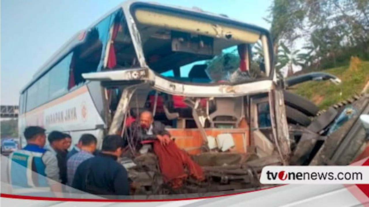 Bus Tabrak Truk di Tol Batang, 6 Orang Luka-Luka, Begini Kronologinya