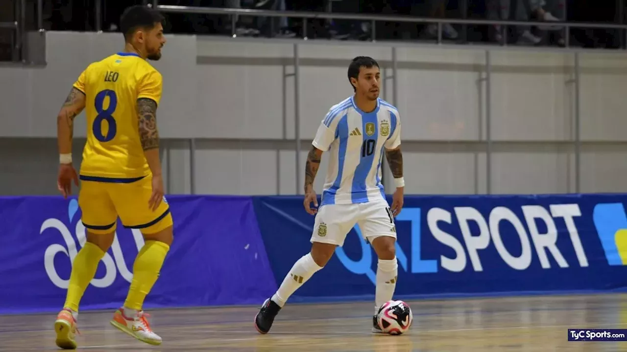 Mundial De Futsal Argentina vs. Ucrania, por el Mundial de Futsal 2024