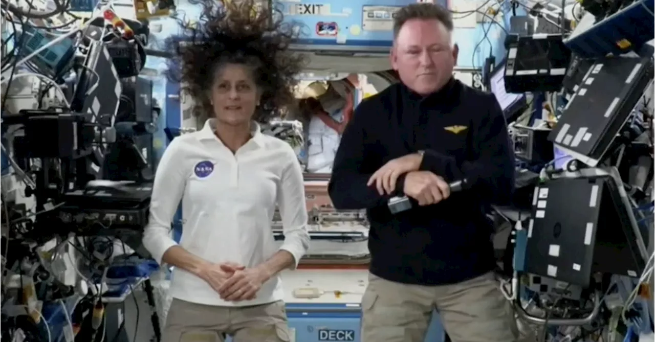 NASA Astronauts Embracing Extended Stay on International Space Station