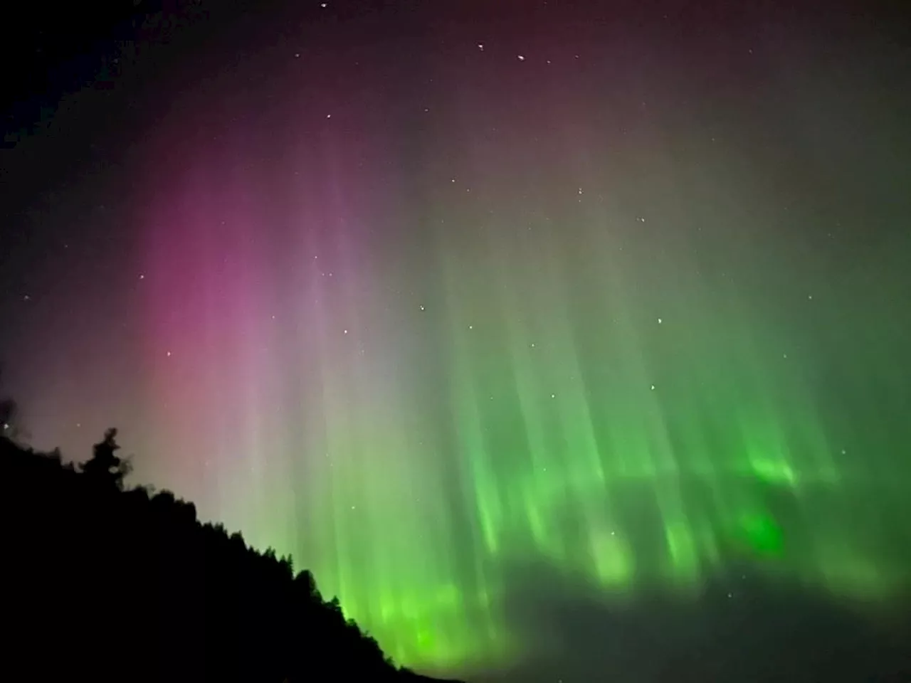 Ny nordlys-natt i Sør-Norge: – Fantastisk opplevelse