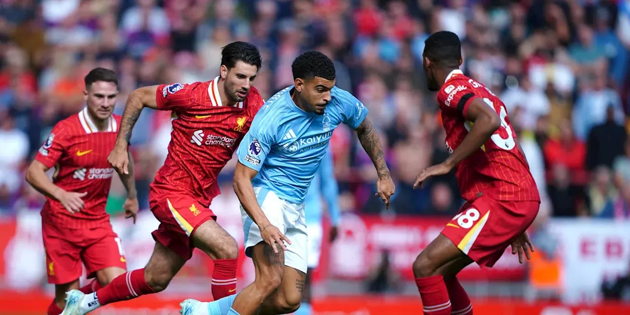 Nottingham Forest stunt op Anfield en bezorgt Liverpool en Slot eerste puntverlies